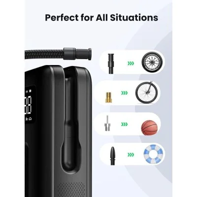 Ugreen Portable Tire Inflator 15951 - Black